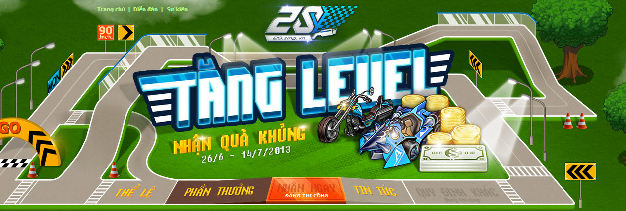 Cơ hội săn thưởng hơn 50 triệu đồng cùng game đua xe 2S 1