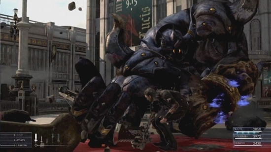 Final Fantasy XV công bố gameplay đầu tiên 1