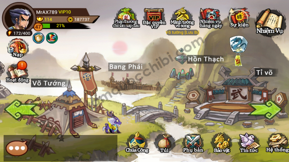 Cảm nhận về Game mobile Tam Quốc Chibi ngày đầu ra mắt 2
