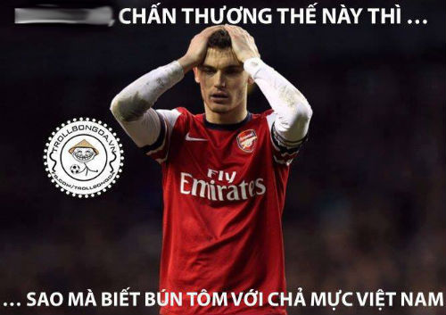 Ảnh chế hài hước Arsenal sang Việt Nam 8