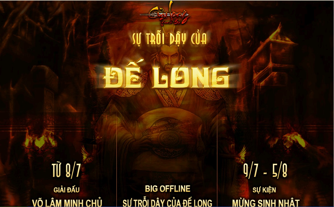 Cửu Long Tranh Bá cho nhân đôi rớt đồ vĩnh viễn trong server mới 3