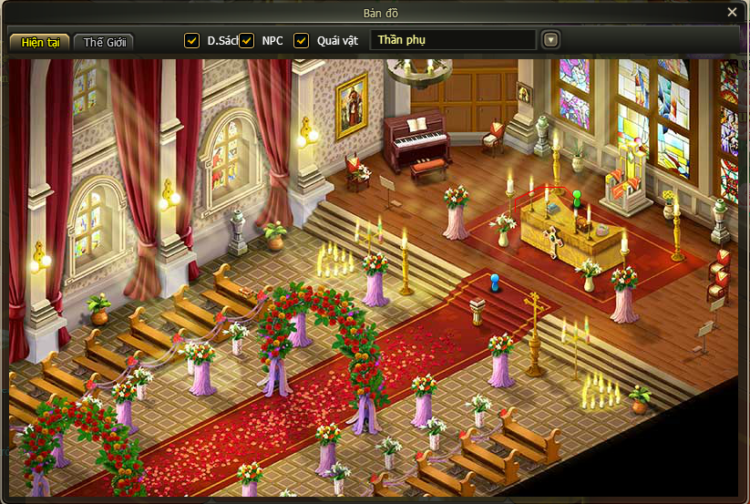 Cùng chiêm ngưỡng “đám cưới đẹp” của webgame Áo Giáp Vàng