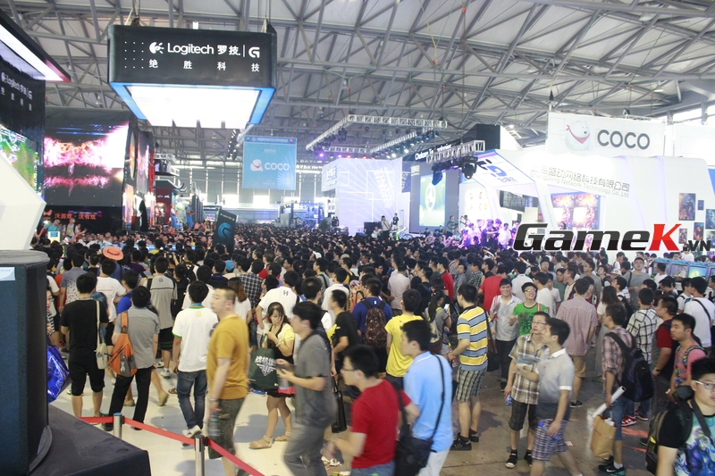 GameK trong ngày thứ 3 tại ChinaJoy 2013 1