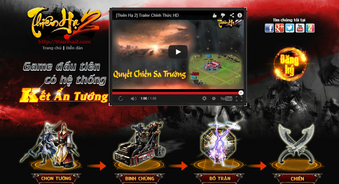 Webgame Thiên Hạ 2 tung teaser ra mắt game thủ Việt 1