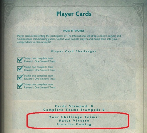 Hướng dẫn update Smeevil màu tím với player card DOTA 2 4