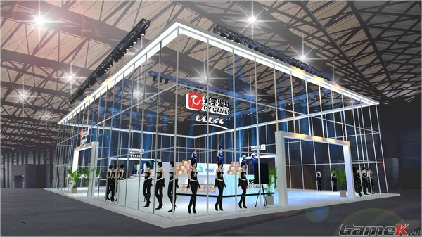 Cùng xem mô hình khu vực triển lãm các hãng tại ChinaJoy 2013 34