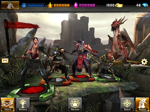 Heroes of Dragon Age - Game miễn phí hay cho iOS và Android 1