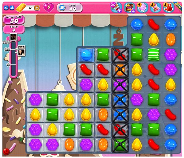 Tìm hiểu thủ thuật qua Level khó trong  Candy Crush Saga 3