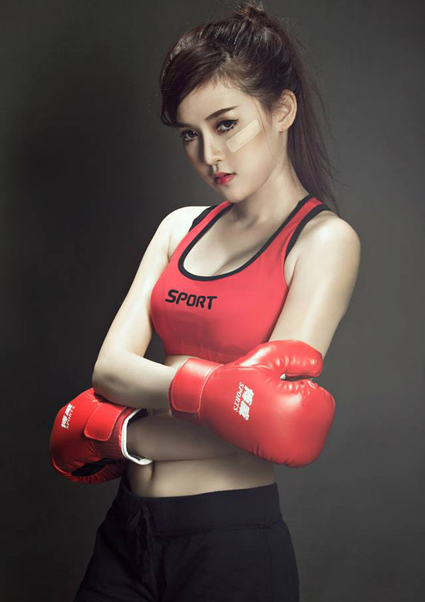 Ngắm 'Boxing girl' mê hoặc hơn 60 ngàn người trên facebook 4