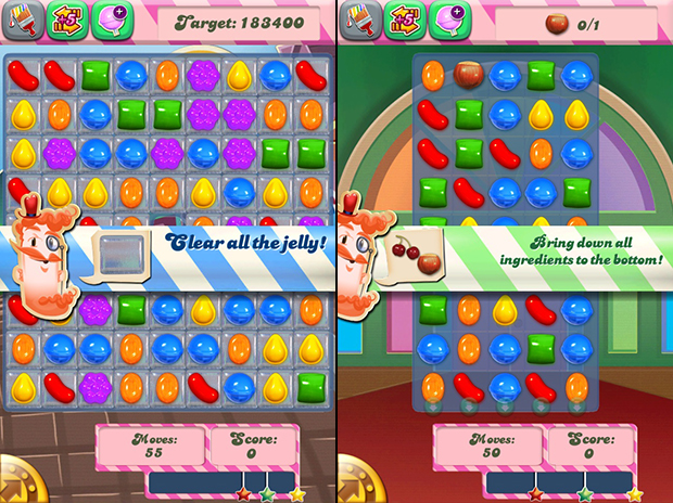 Tìm hiểu thủ thuật qua Level khó trong  Candy Crush Saga 5