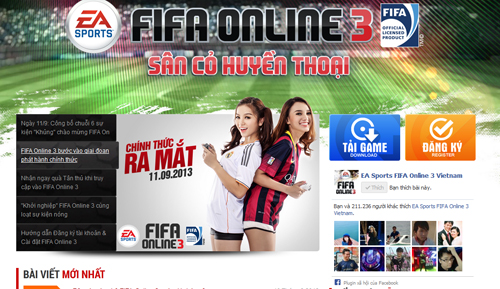 FIFA Online 3 công bố chuỗi sự kiện hấp dẫn mừng ngày ra mắt 1