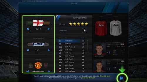 Hướng dẫn Tân thủ - Tính năng hữu ích cho người mới chơi FIFA Online 3 2
