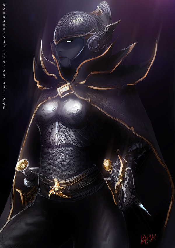 Fan art DOTA 2: Phantom Assassin 4