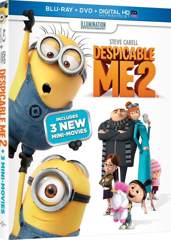 Despicable 2 Blu-ray sẽ khuyến mãi 3 Phim ngắn về Minions vui nhộn 1