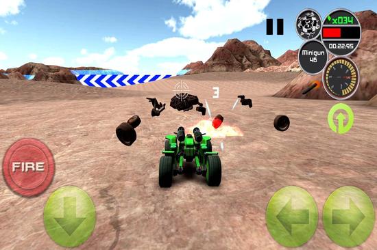 Doom Buggy 3D Racing - Thử sức với những pha lạng lách siêu kinh điển 2