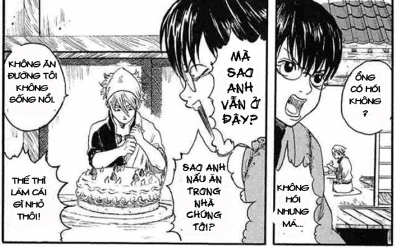 Gintama, Manga về kiếm khách thiên tài bị "tiểu đường" 3