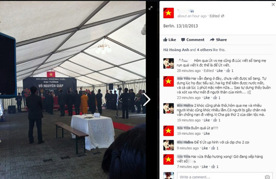Hình ảnh về lễ tang Đại tướng tràn ngập mạng xã hội 5
