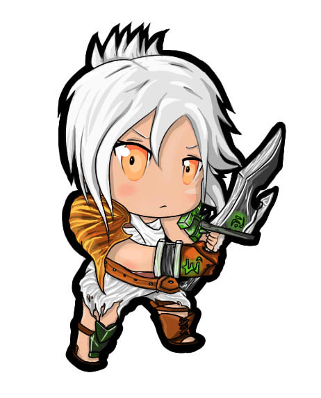 Mô hình yasuo Chibi  Figure Shin yasuo  Figure LOL  Sản phẩm