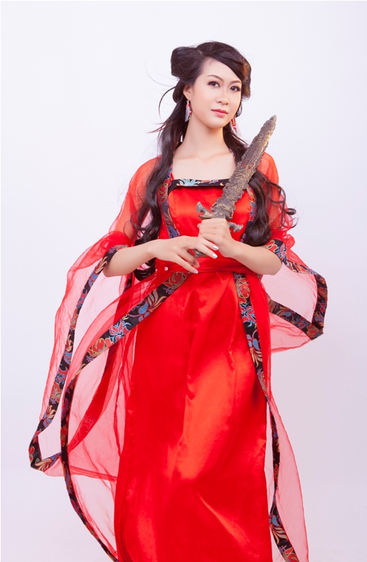 Mỹ nữ thướt tha trong trang phục cosplay cổ trang 4