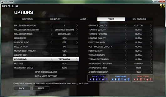Battlefield 4 hỗ trợ cho gamer mù màu 2