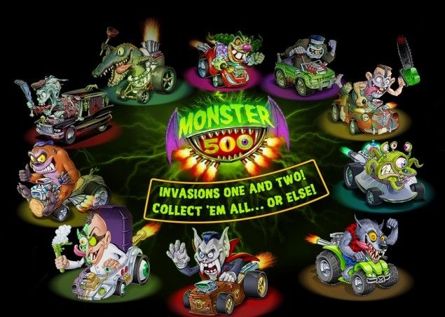 Monster 500™ -  Game đua xe thú nhún hấp dẫn sắp có mặt trên iOS 1