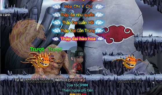 Cấm Thuật xuất hiện trong Ninja Huyền Thoại 5