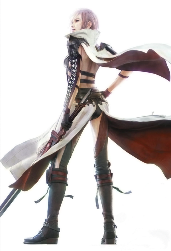 Lightning bị tốc váy trong Final Fantasy XIII