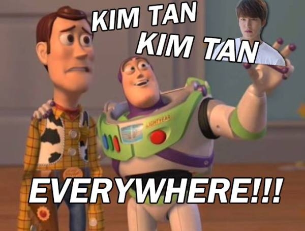 Ảnh chế khó đỡ về Kim Tan trong phim Người Thừa Kế 1