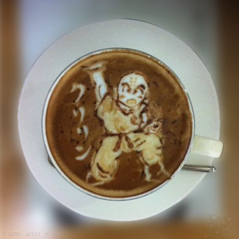 Ngỡ ngàng khi "uống nhầm" Luffy trong tách coffee 4
