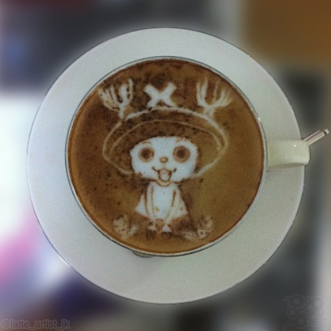 Ngỡ ngàng khi "uống nhầm" Luffy trong tách coffee 7