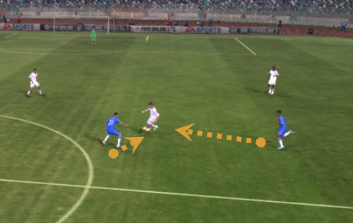 Pressing: Lối đá “bào” thể lực trong FIFA Online 3 6