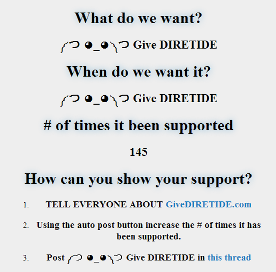 “Give Diretide” -  phản ứng quá mức của một bộ phận fan hâm mộ DOTA 2 1