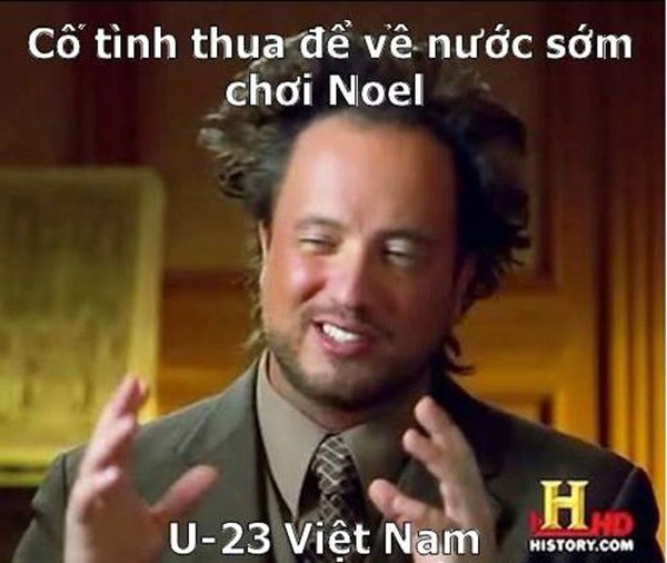 Ảnh chế hài hước về đội tuyển Việt Nam tại Sea Games 2