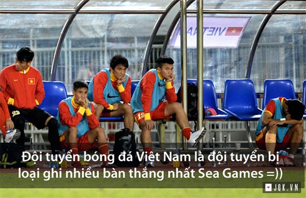 Ảnh chế hài hước về đội tuyển Việt Nam tại Sea Games 6