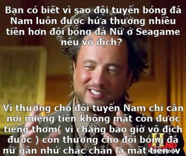 Ảnh chế hài hước về đội tuyển Việt Nam tại Sea Games 8