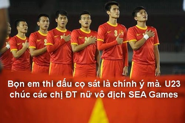 Ảnh chế hài hước về đội tuyển Việt Nam tại Sea Games 11