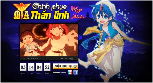 GameK gửi tặng 500 Gift Code Magi Aladin 1