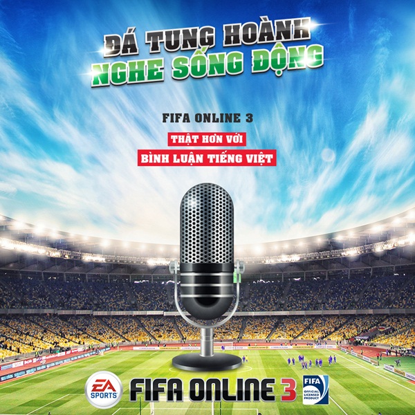 EA SPORTS FIFA Online 3 ra mắt bình luận tiếng Việt 2