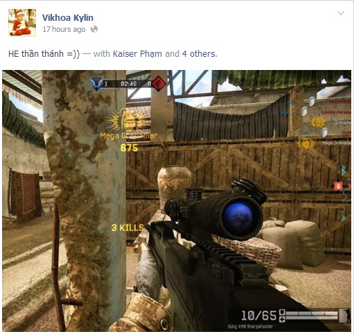 Huyền thoại FPS ViKhoa Kylin tái xuất trong Warface 2