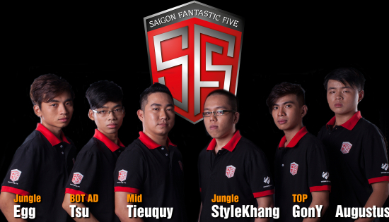 LMHT GPL Mùa xuân 2014: Saigon Fantastic Five 2