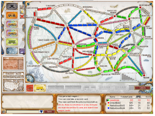 Trở về tuổi thơ với game online nhẹ nhàng Ticket To Ride 1