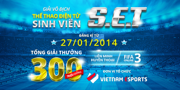 Sắp có giải đấu game cho sinh viên Việt Nam 1