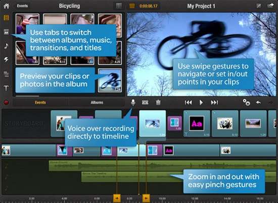 Pinnacle Studio: Chỉnh sửa video chuyên nghiệp trên iPad