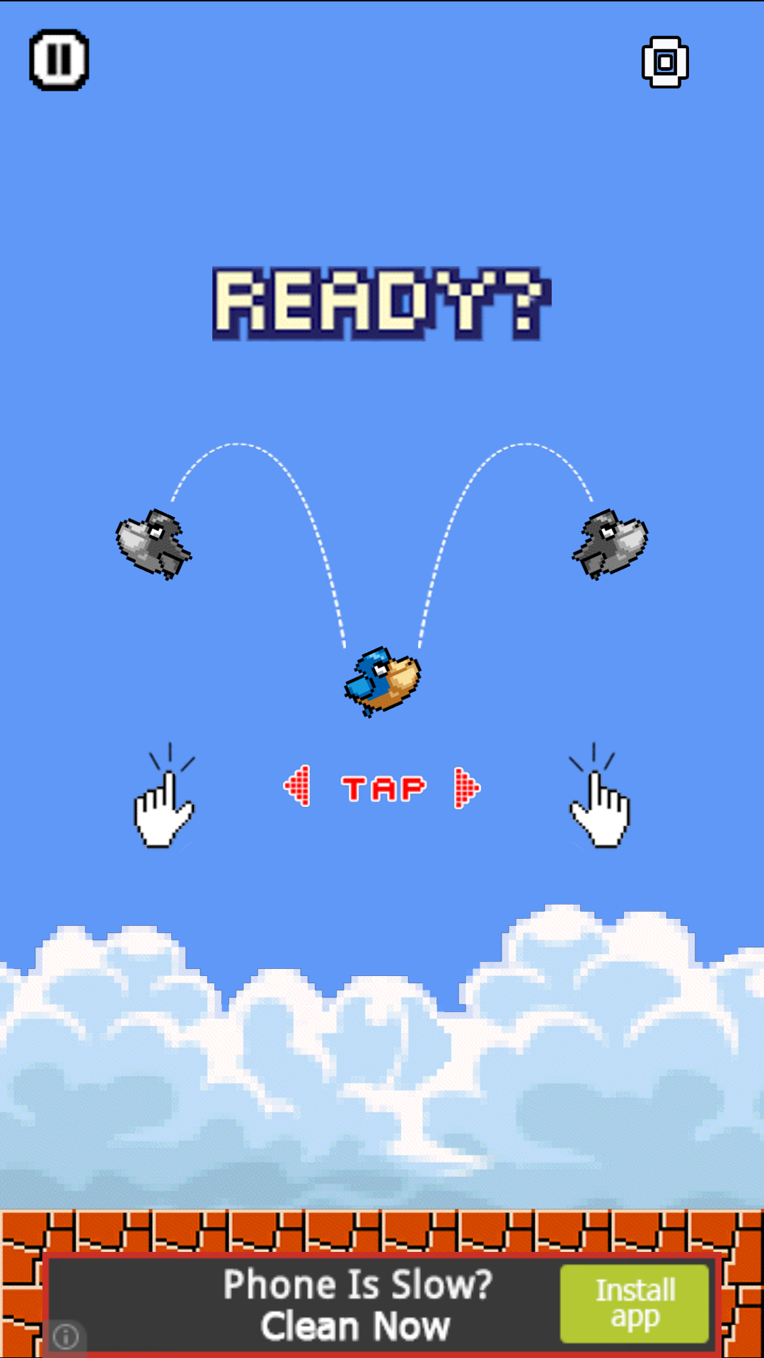 Flappy Bird tiếp tục bị "lai giống" với Mario trong game Việt Wing Up 2