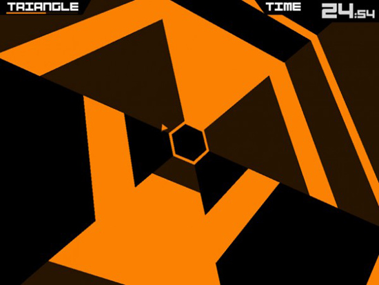 game-mobile-super-hexagon-nhung-da-giac-sac-mau