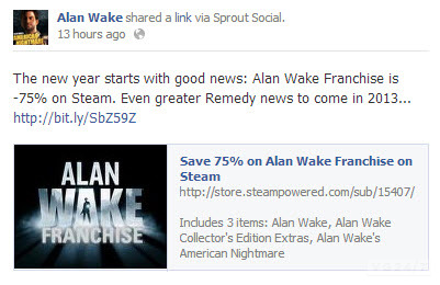 Alan Wake chuẩn bị có phiên bản tiếp theo? 2