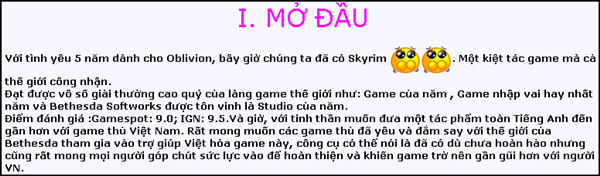 Skyrim Việt Hóa đã hoàn thiện đến 92% 5