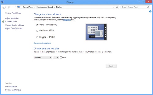 Thiết lập nhiều màn hình trên Windows 8 5