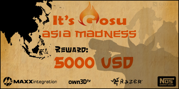 "Điên cuồng" cùng giải đấu DOTA 2 Asia Madness 1