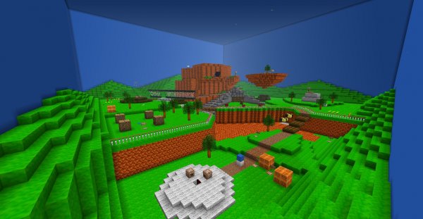 Thế giới game qua ống kính Minecraft 2